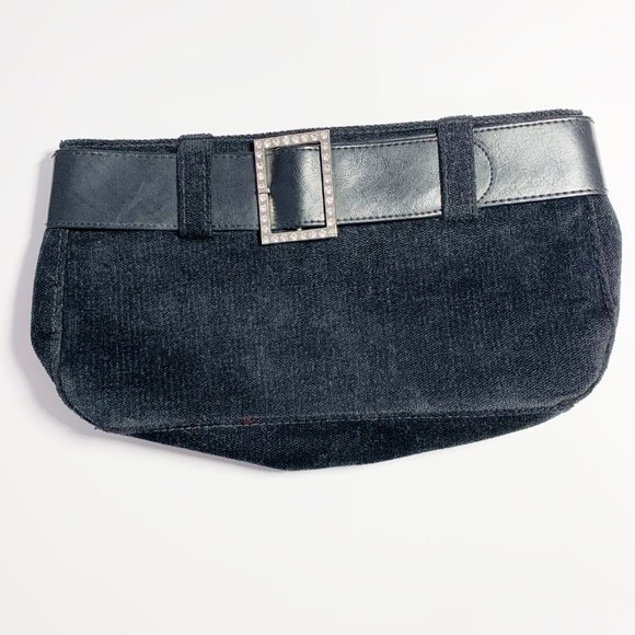 Victoria's Secret Handbags - 💕Victoria's Secret Clutch - Velvet - Belted